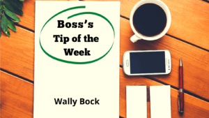 Boss’s Tip of the Week: Keep moving forward thumbnail
